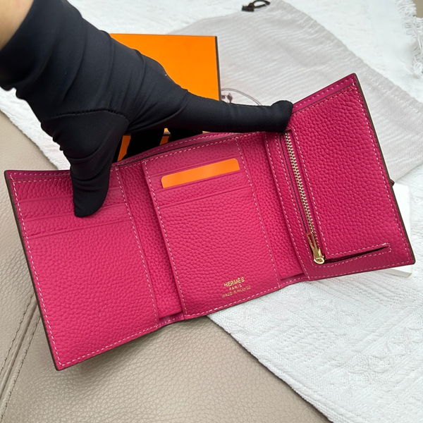 エルメス財布コピー角部分ディテール